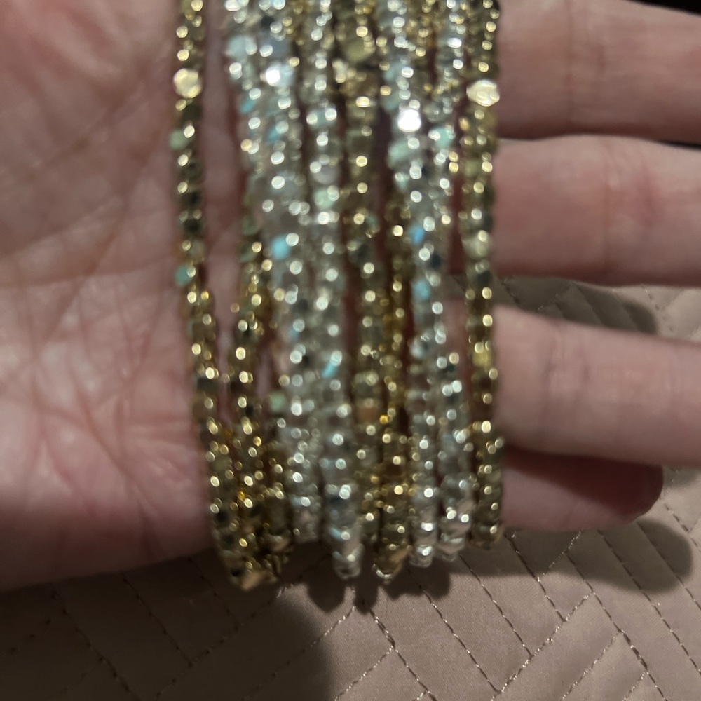 Belk Gold and Silver Women's Bracelet Set